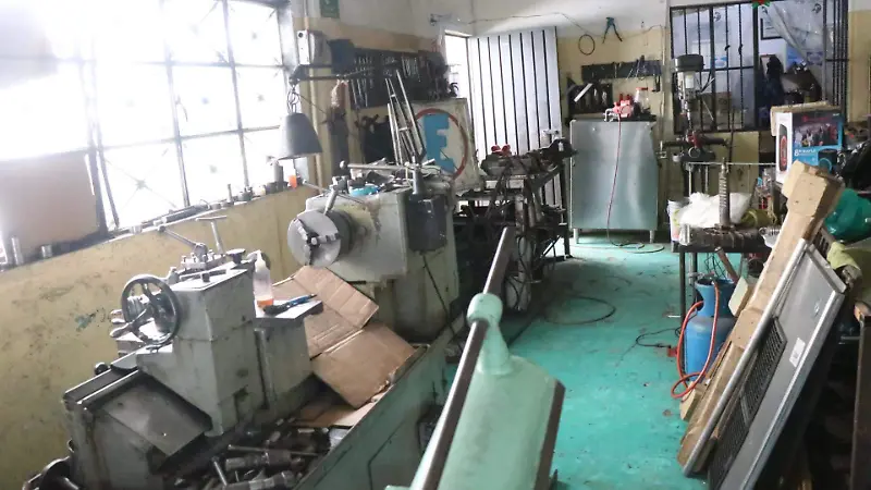 Fernando Díaz Gutiérrez, tornero en Xalapa